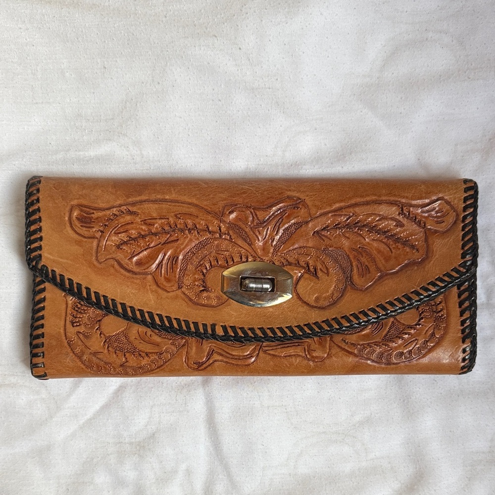 Vintage America Brown Leather Wallet